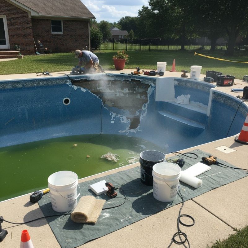 Fiberglass Pool Repair Service